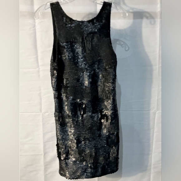 All Saints Dresses & Skirts - All Saints Black Sequin Backless Dress